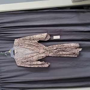 Robe size large with tags